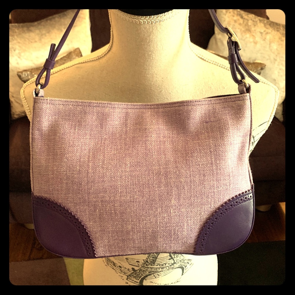 Pretty purple authentic coach bag💜